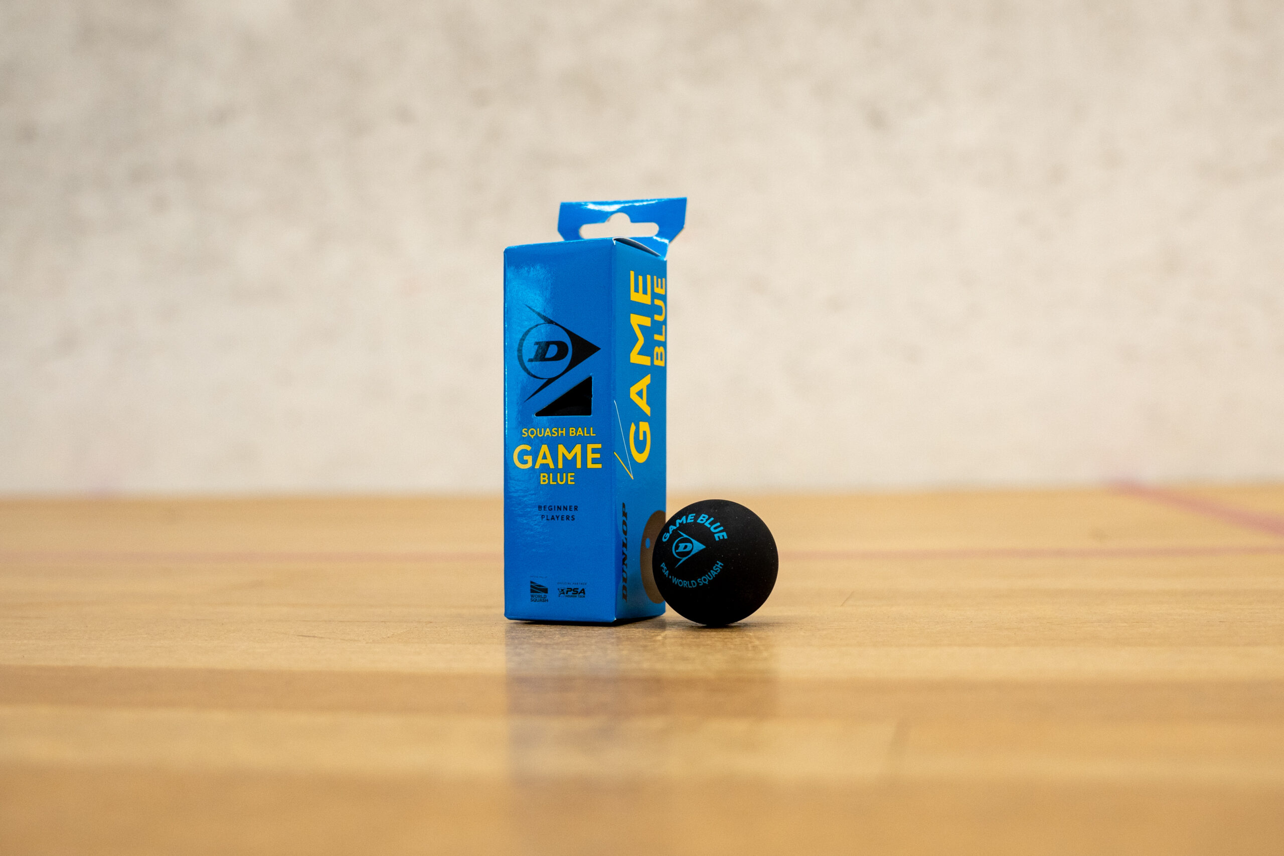 Dunlop Game Blue squashbal voor beginners en junioren
